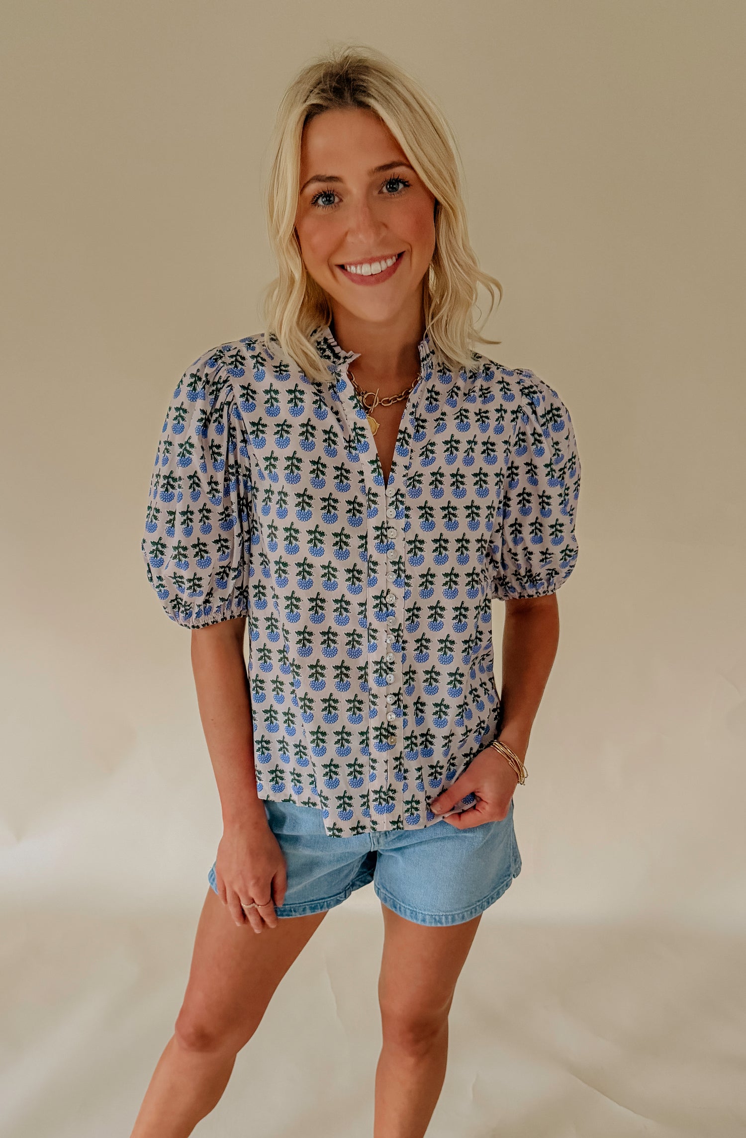 THE CLARA BLOUSE