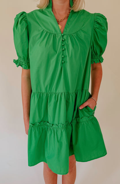 THE GINGER SHIFT MINI DRESS