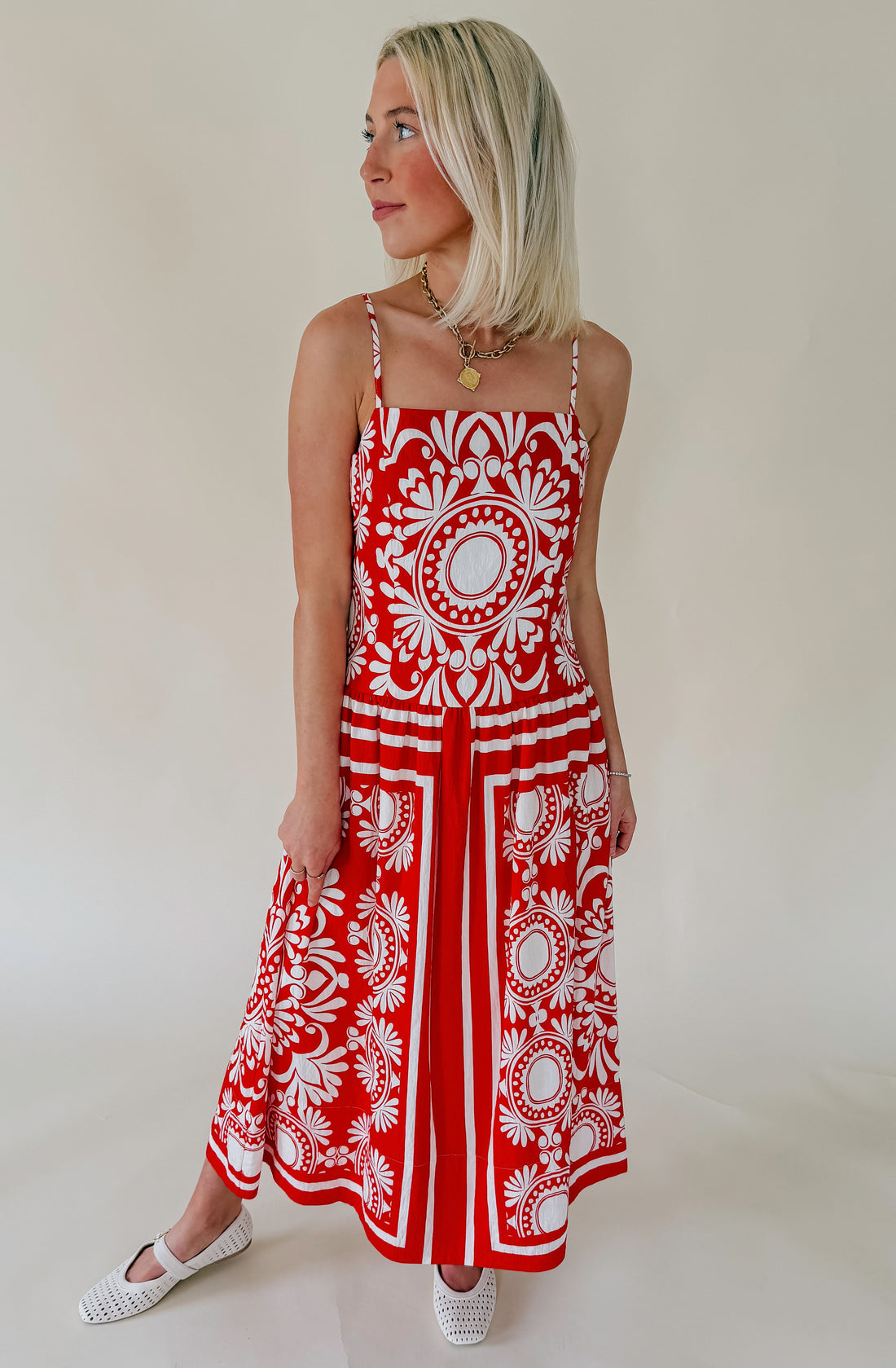 THE SIENNA MIDI DRESS