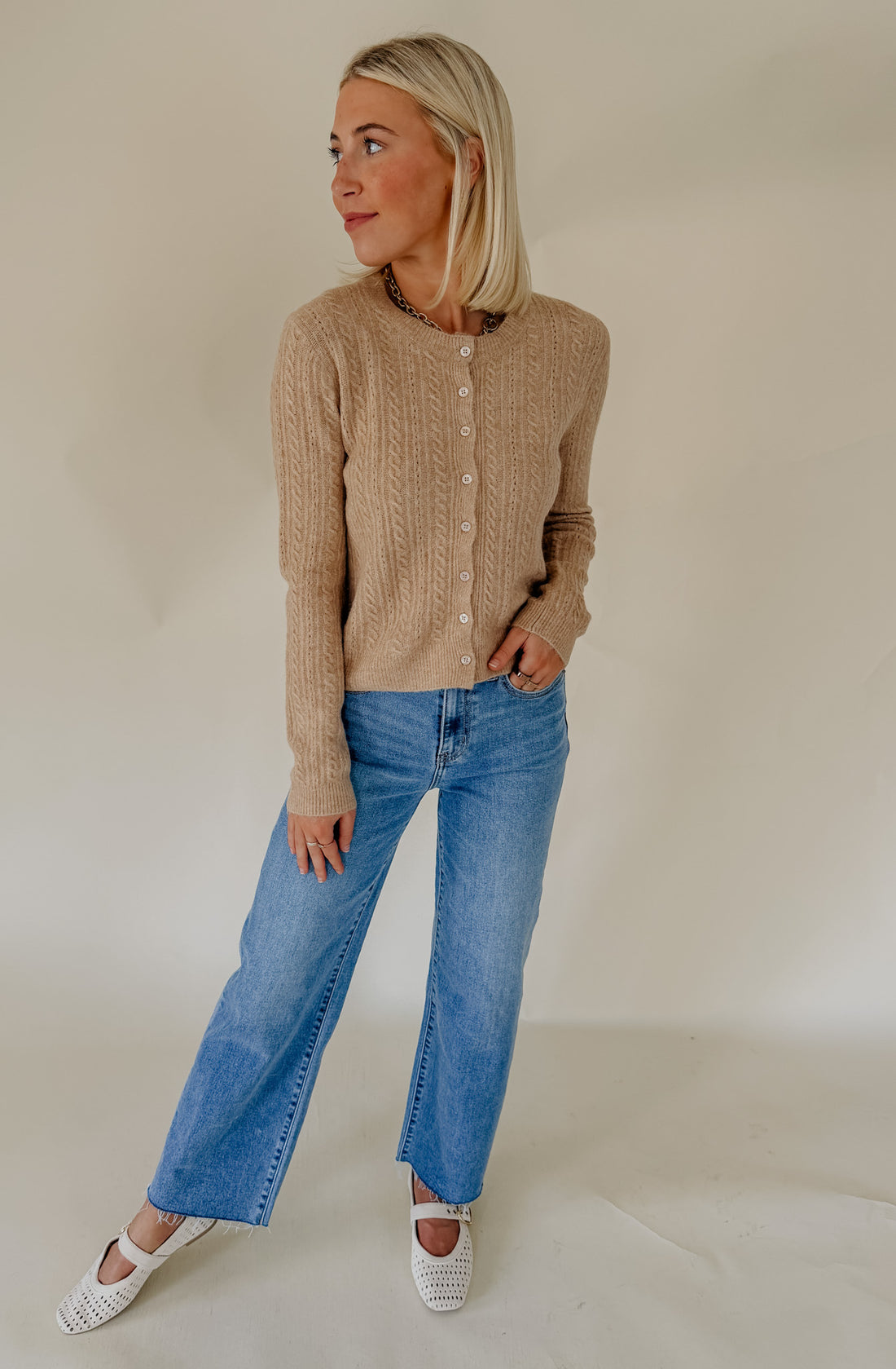 Z SUPPLY MEDINA POINTELLE CARDIGAN