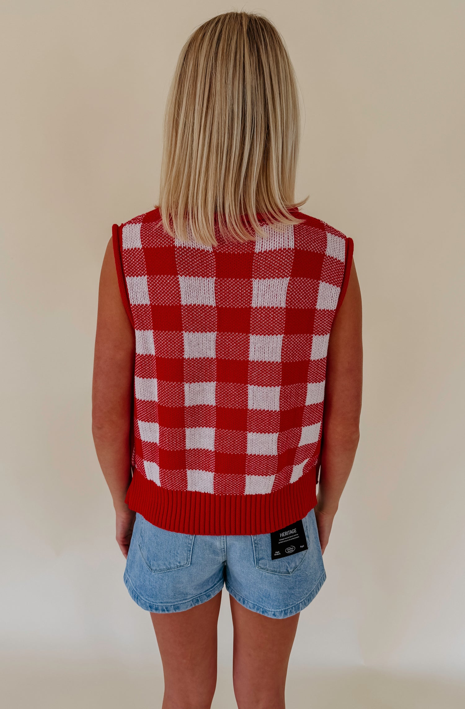 ON THE CLOCK SWEATER TANK