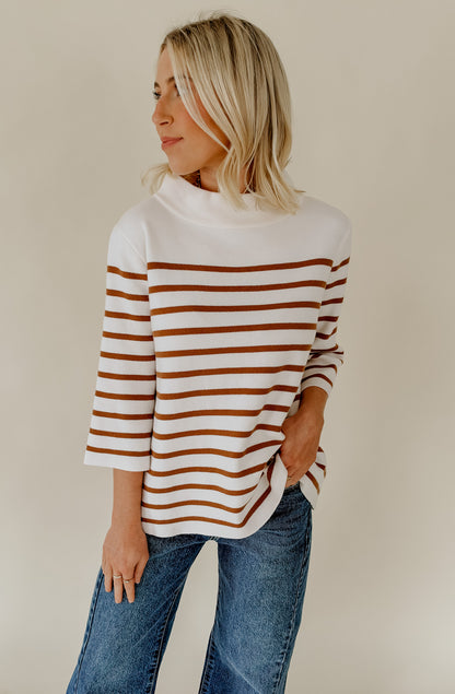 EVERYONES NUMBER ONE MOCK NECK SWEATER