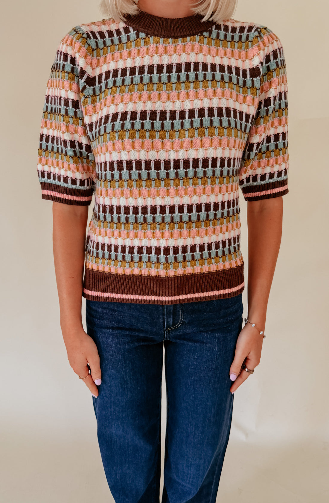 THE CORALINE SWEATER TEE
