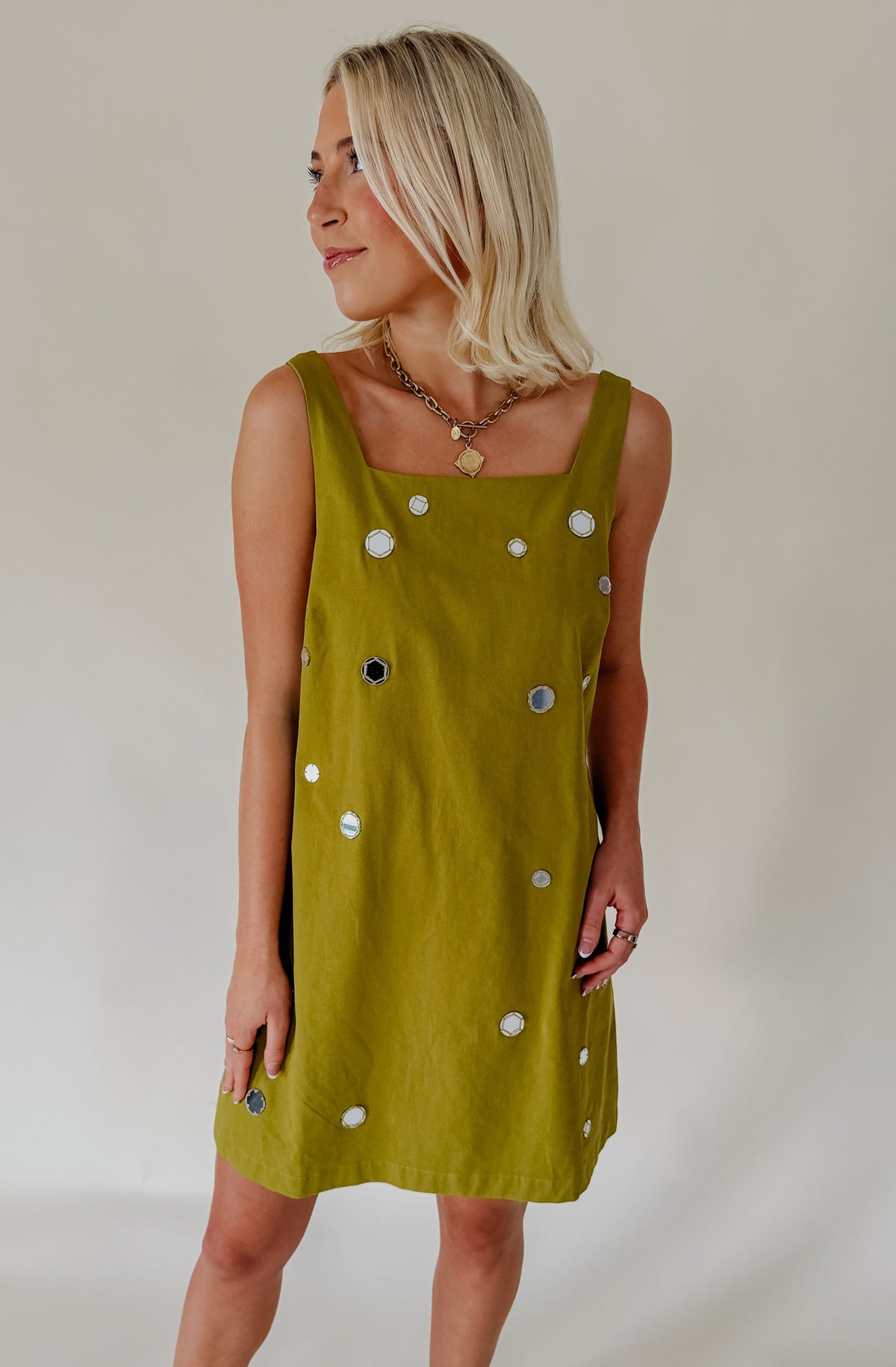 MIRRORBALL MINI DRESS