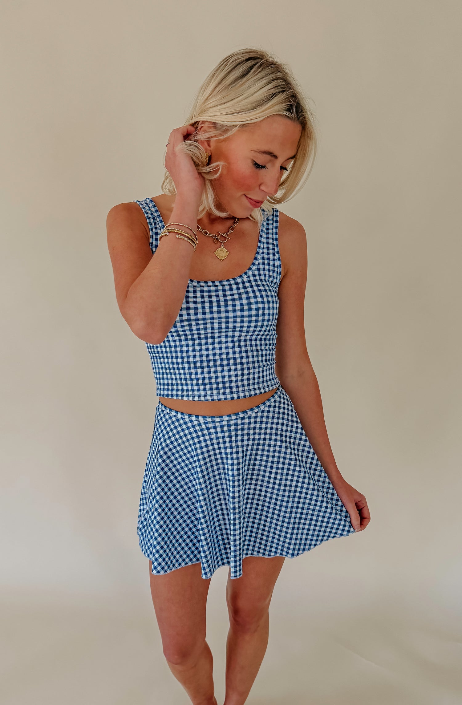 Z SUPPLY CHECK YOURSELF SKIRT