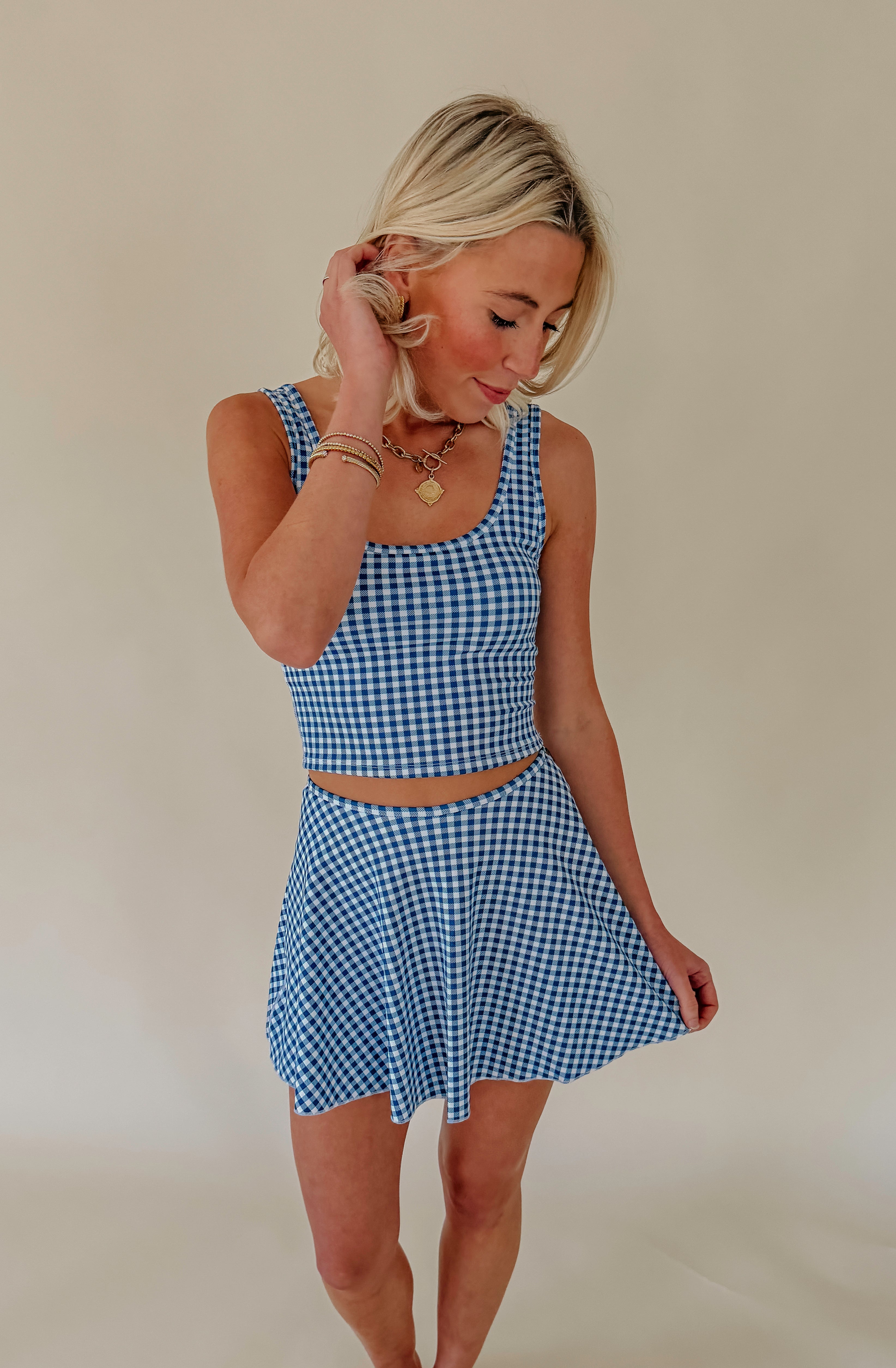 Z SUPPLY CHECK YOURSELF SKIRT