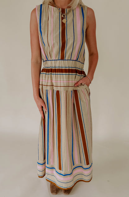 TAKE ME TO CAPRI MAXI DRESS
