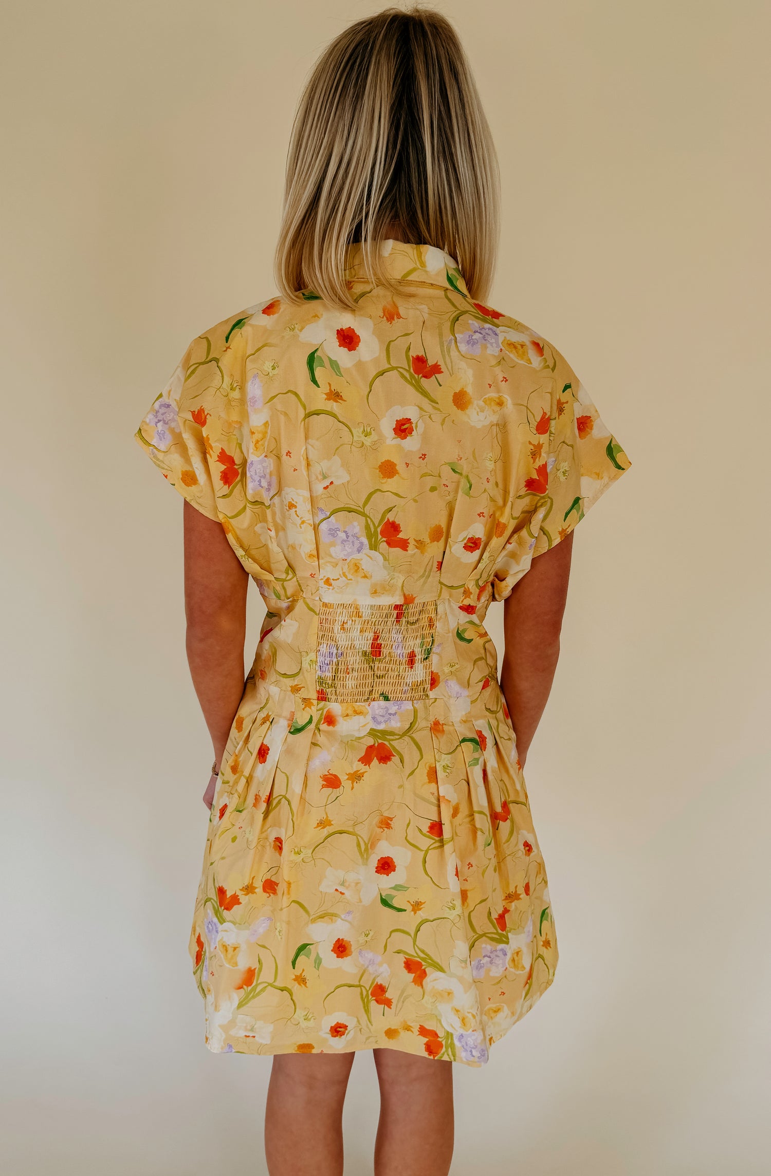 BRIGHTEN YOUR DAY MINI DRESS