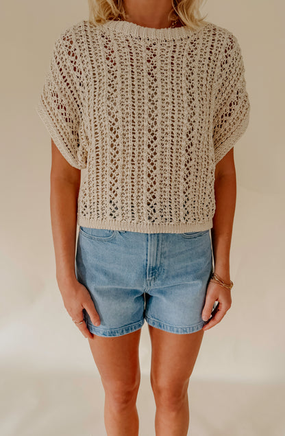 Z SUPPLY BALLAST CROCHET TOP