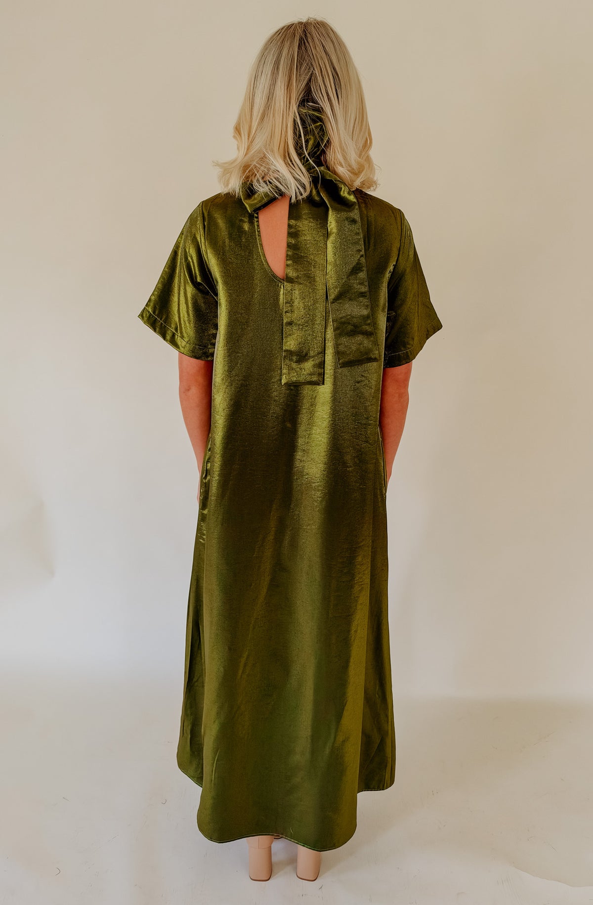 GREEN WITH ENVY MAXI DRESS