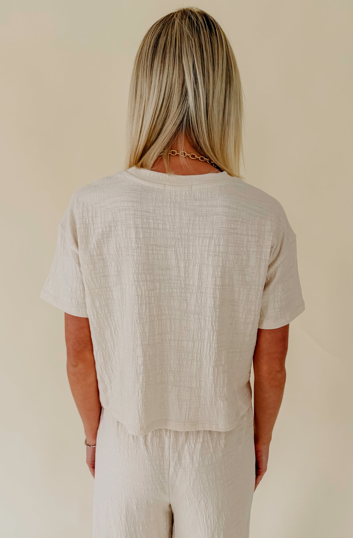 Z SUPPLY SWAY TEXTURED CROPPED TEE