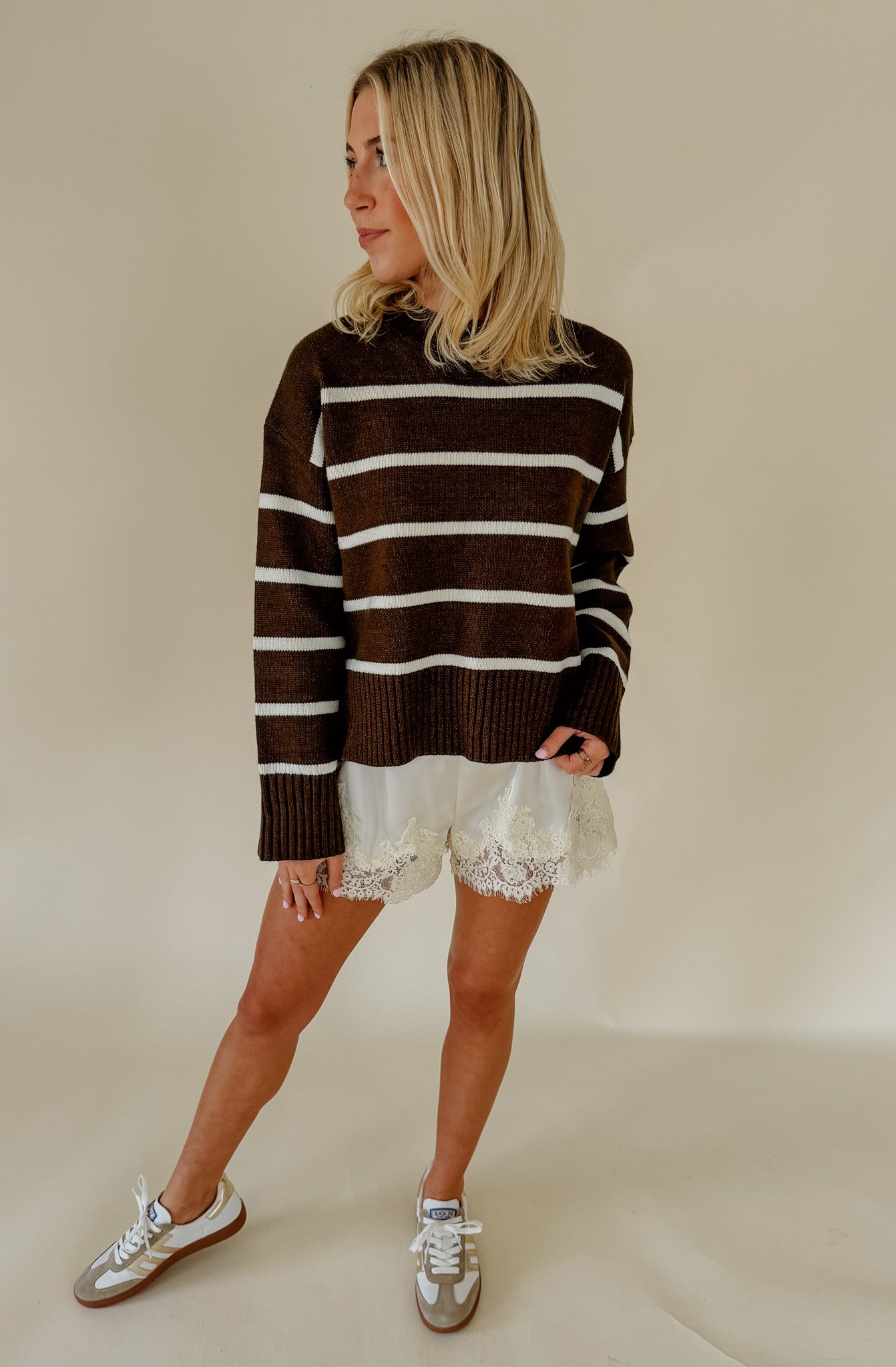 THE MACEY STRIPED SWEATER