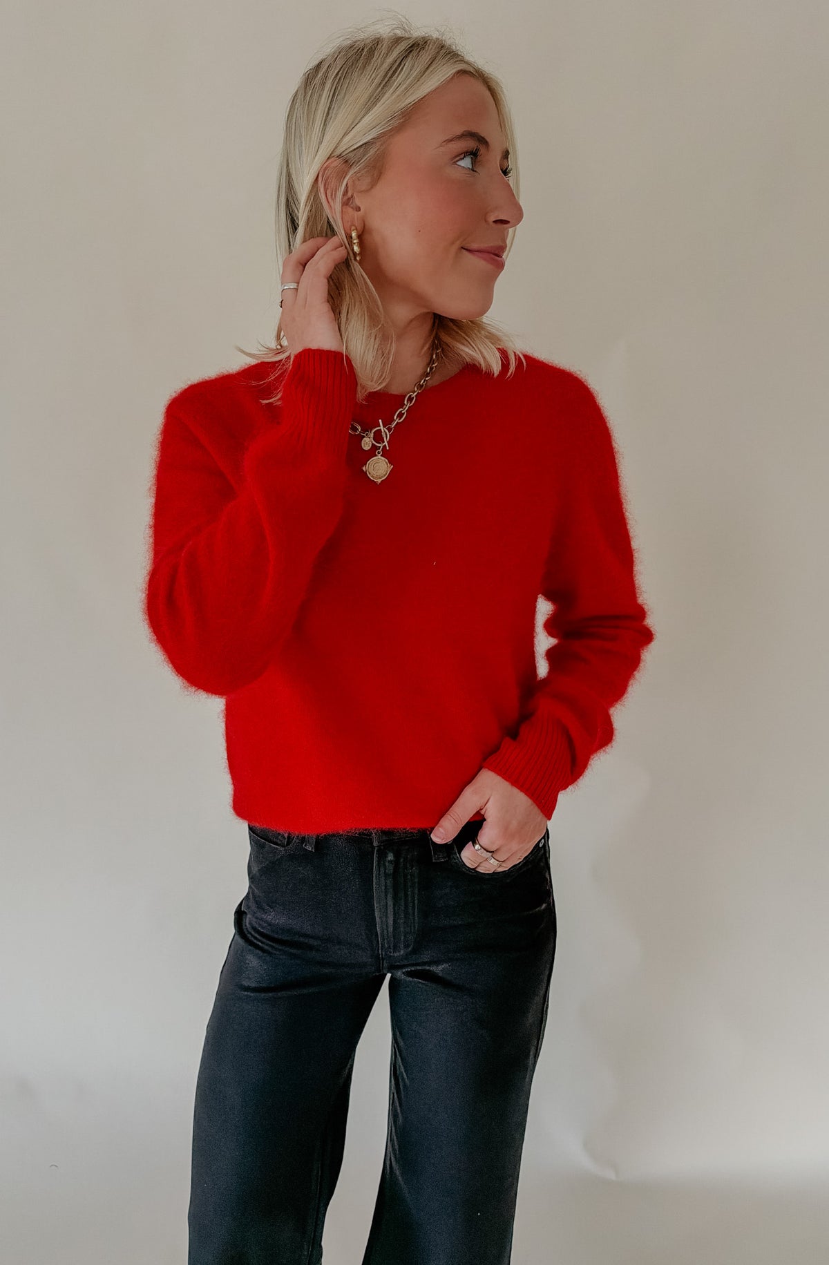 LUCY PARIS TRACY RELAXED SWEATER
