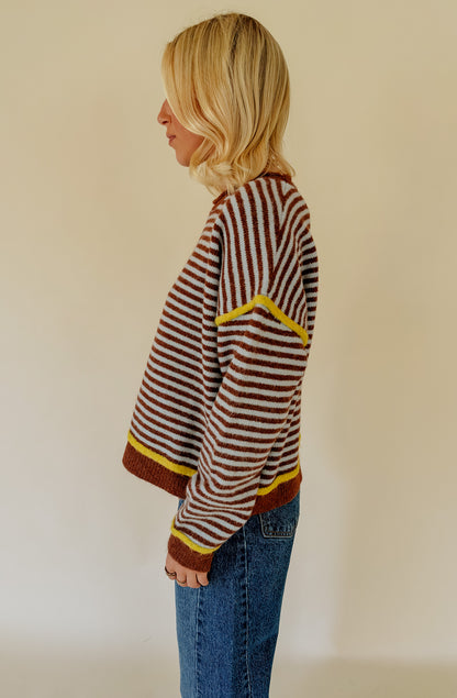 THE PIPER STRIPED SWEATER