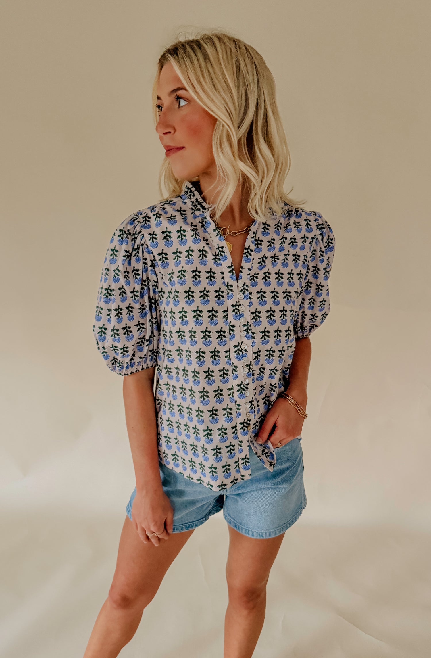 THE CLARA BLOUSE