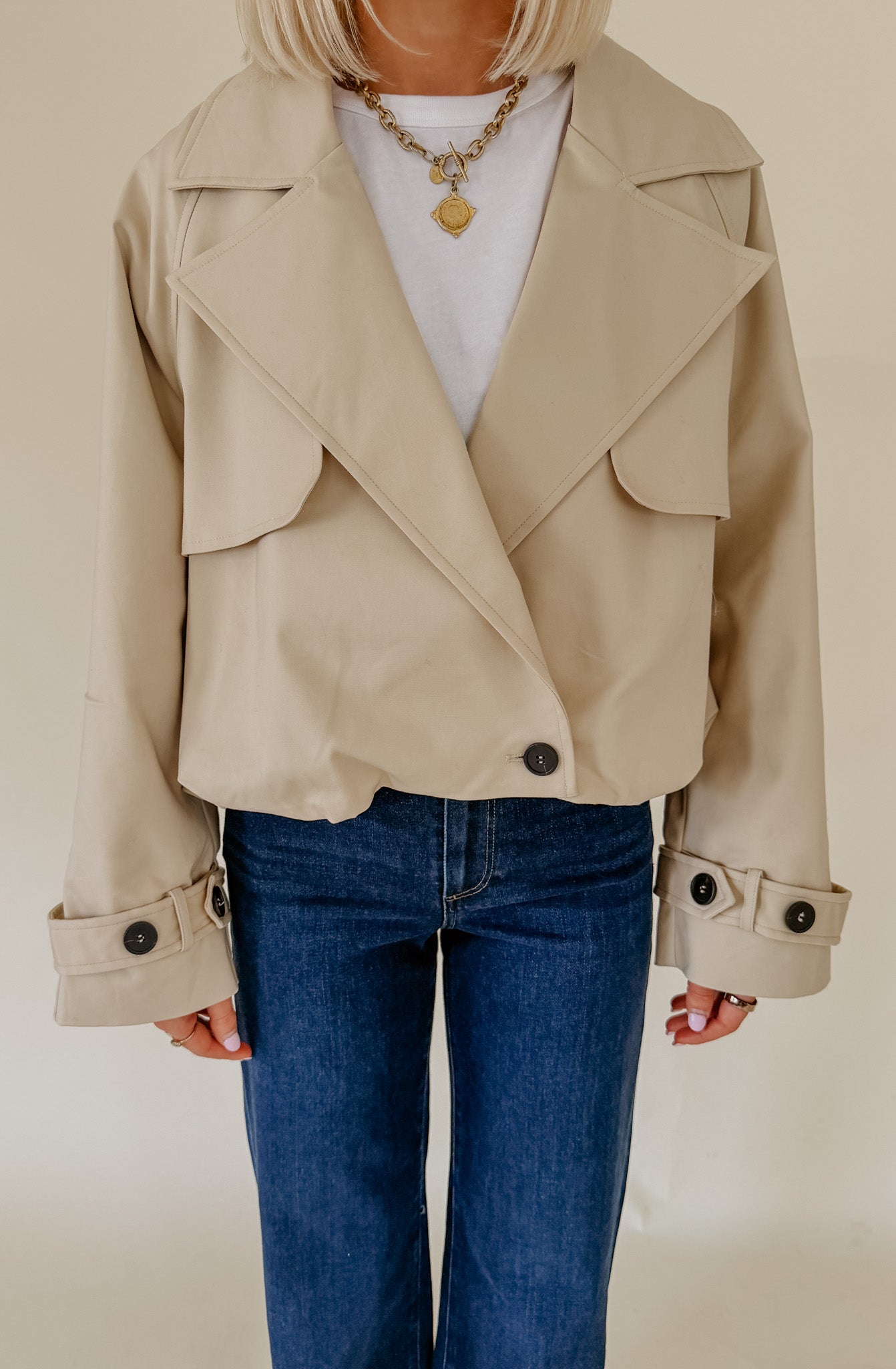 THE MURPHY BUBBLE HEM JACKET