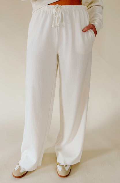 Z SUPPLY DOWNTOWN WIDE LEG SWEATPANT