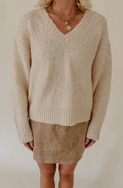 Z SUPPLY BOLTON BOUCLE SWEATER