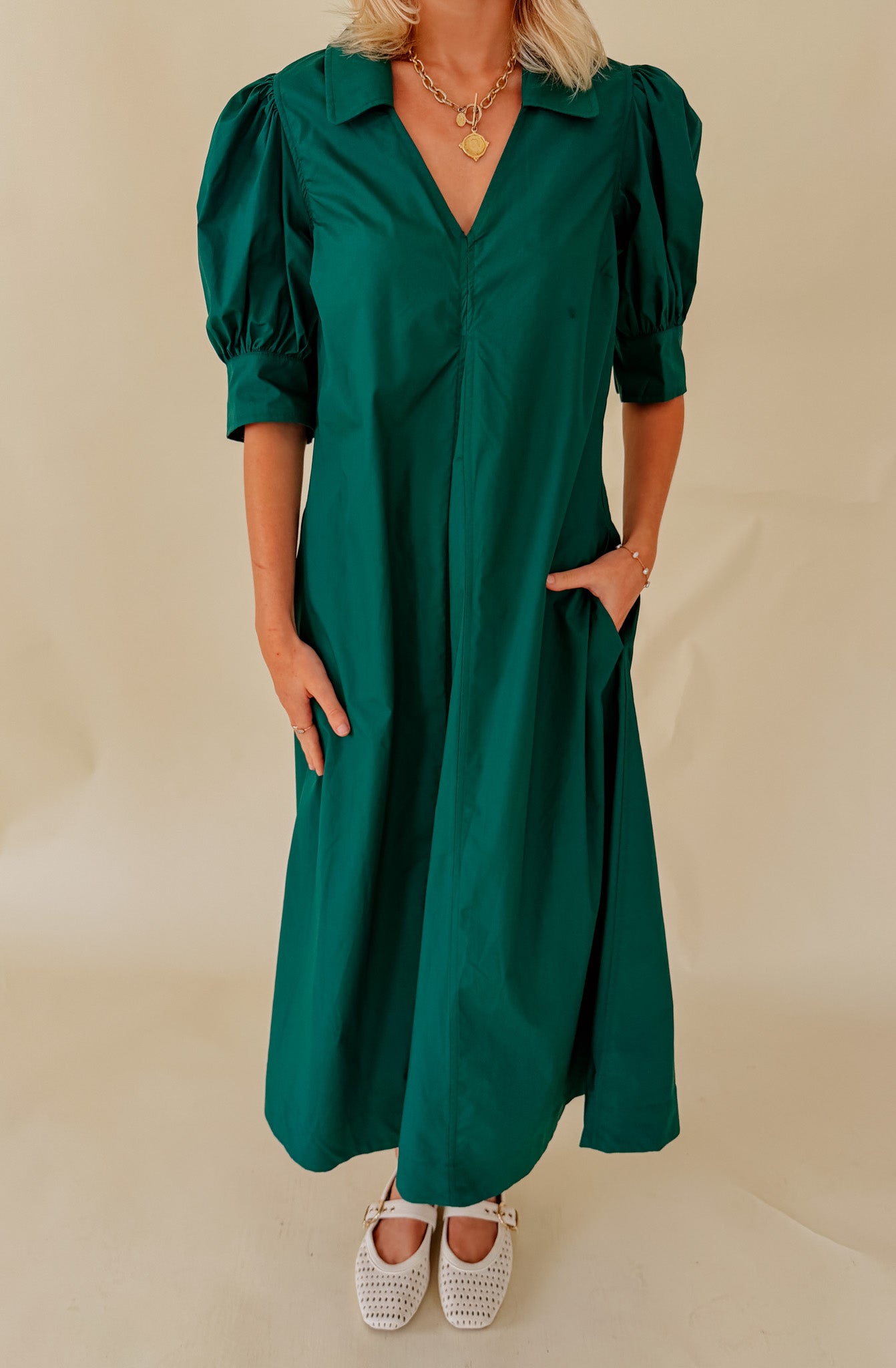 THE ADELINE MIDI DRESS
