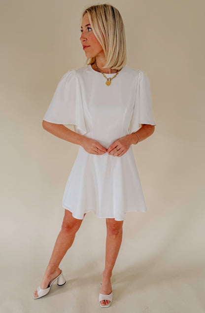 ON THE FLY FIT AND FLARE DRESS