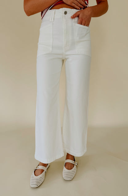 DAZE VALLEY GIRL HIGH RISE PATCH POCKET DENIM
