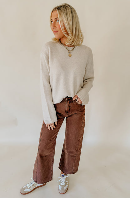 Z SUPPLY CHILL MODE CREW NECK SWEATER