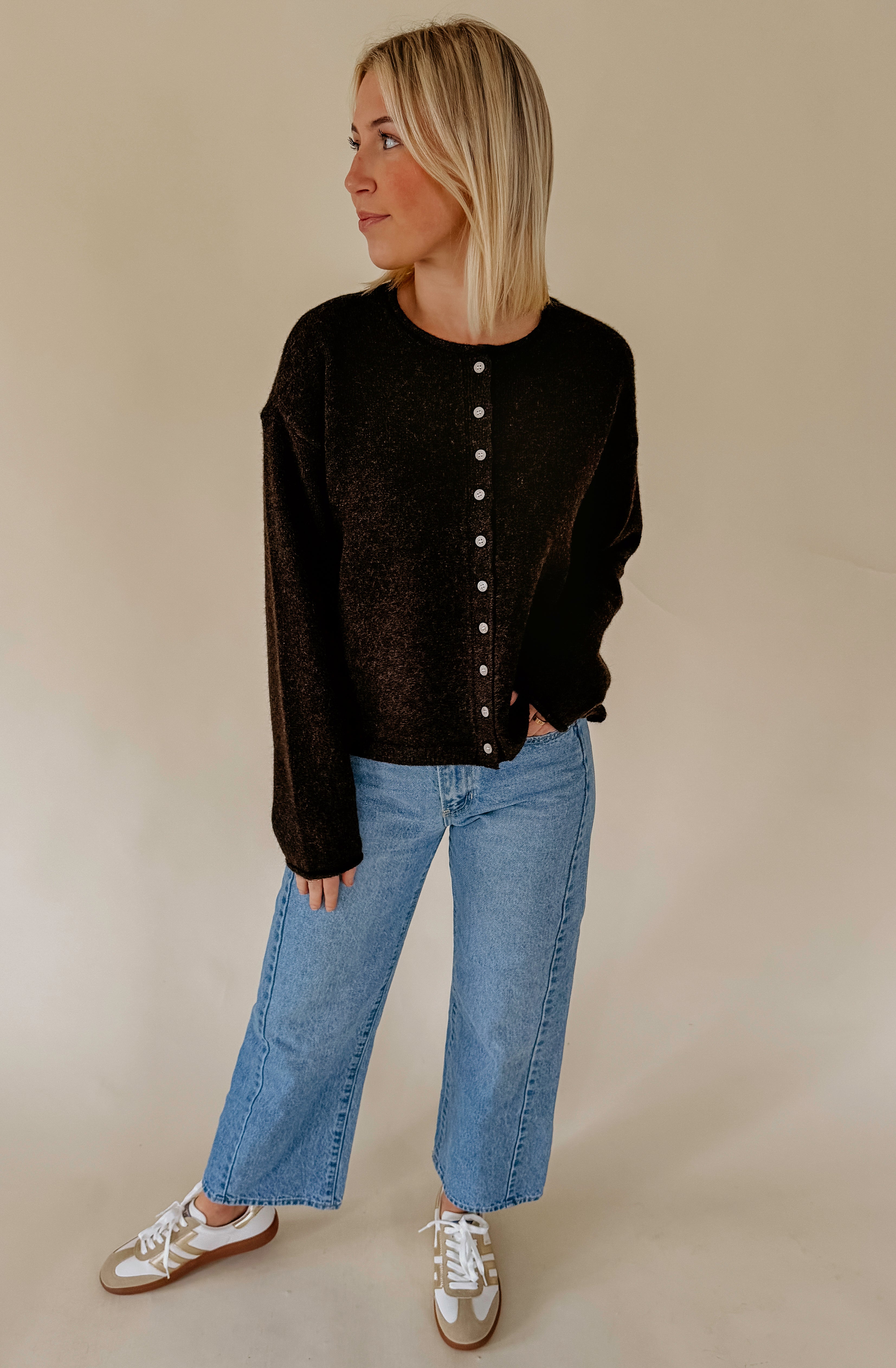 DOVER BUTTONED CARDIGAN