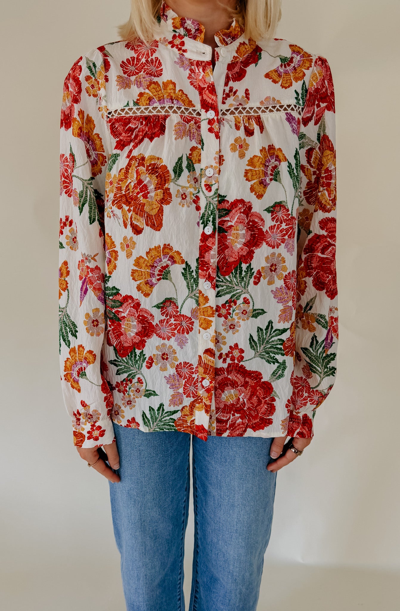 IN SEASON FLORAL BLOUSE
