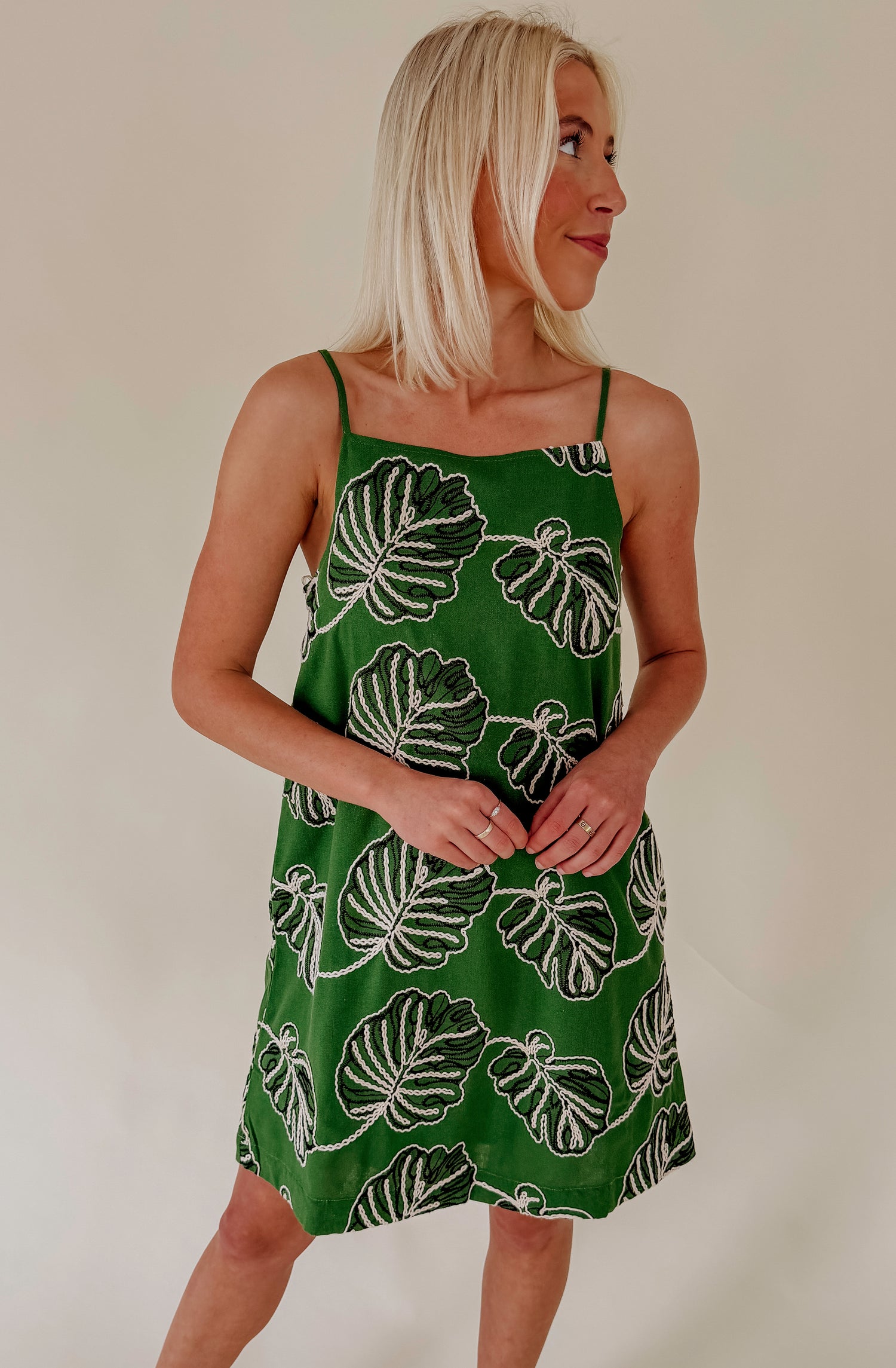 PALM SPRINGS SHIFT MINI DRESS