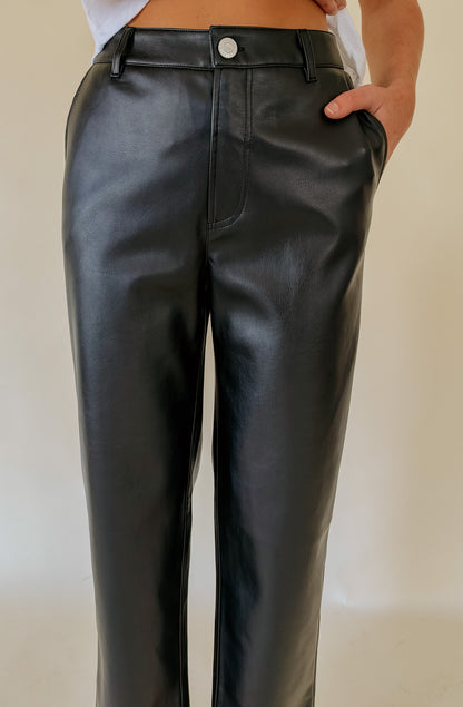 Z SUPPLY VESPER FAUX LEATHER PANT