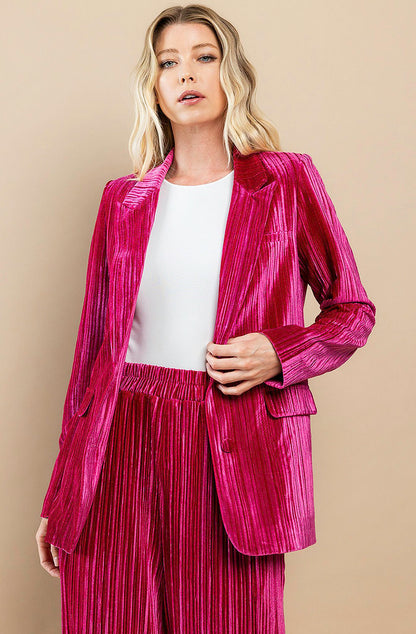 HI BARBIE CORDED BLAZER