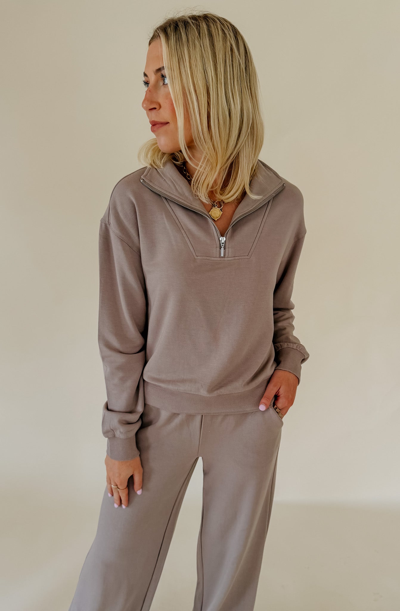 Z SUPPLY GATE CHECK MODAL SWEATSHIRT