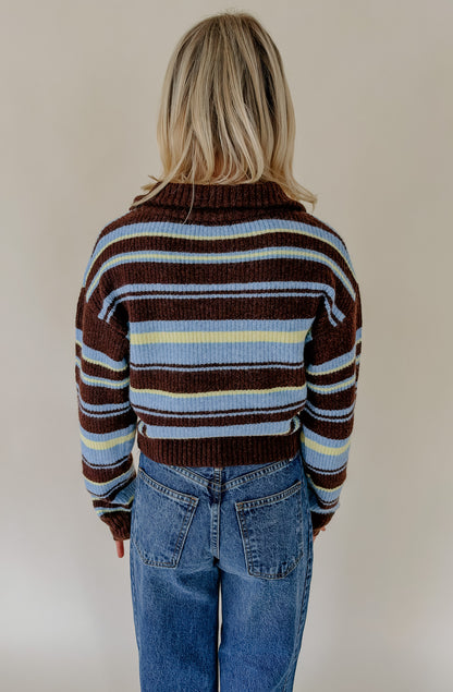 THE NICOLE ZIP UP SWEATER CARDIGAN