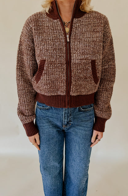 Z SUPPLY ASHFORD ZIP CARDIGAN