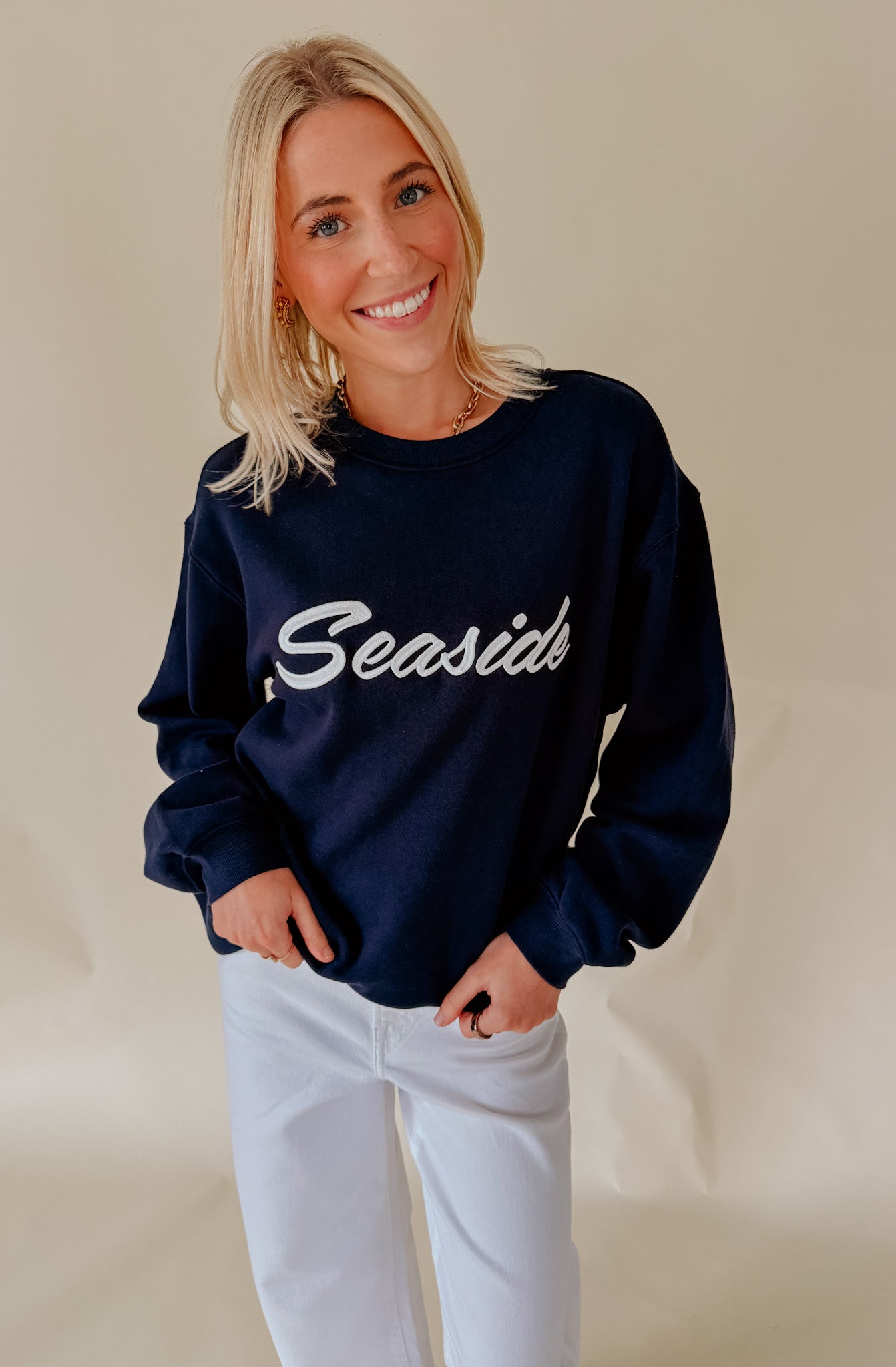 Z SUPPLY SEASIDE BOYFRIEND SWEATSHIRT