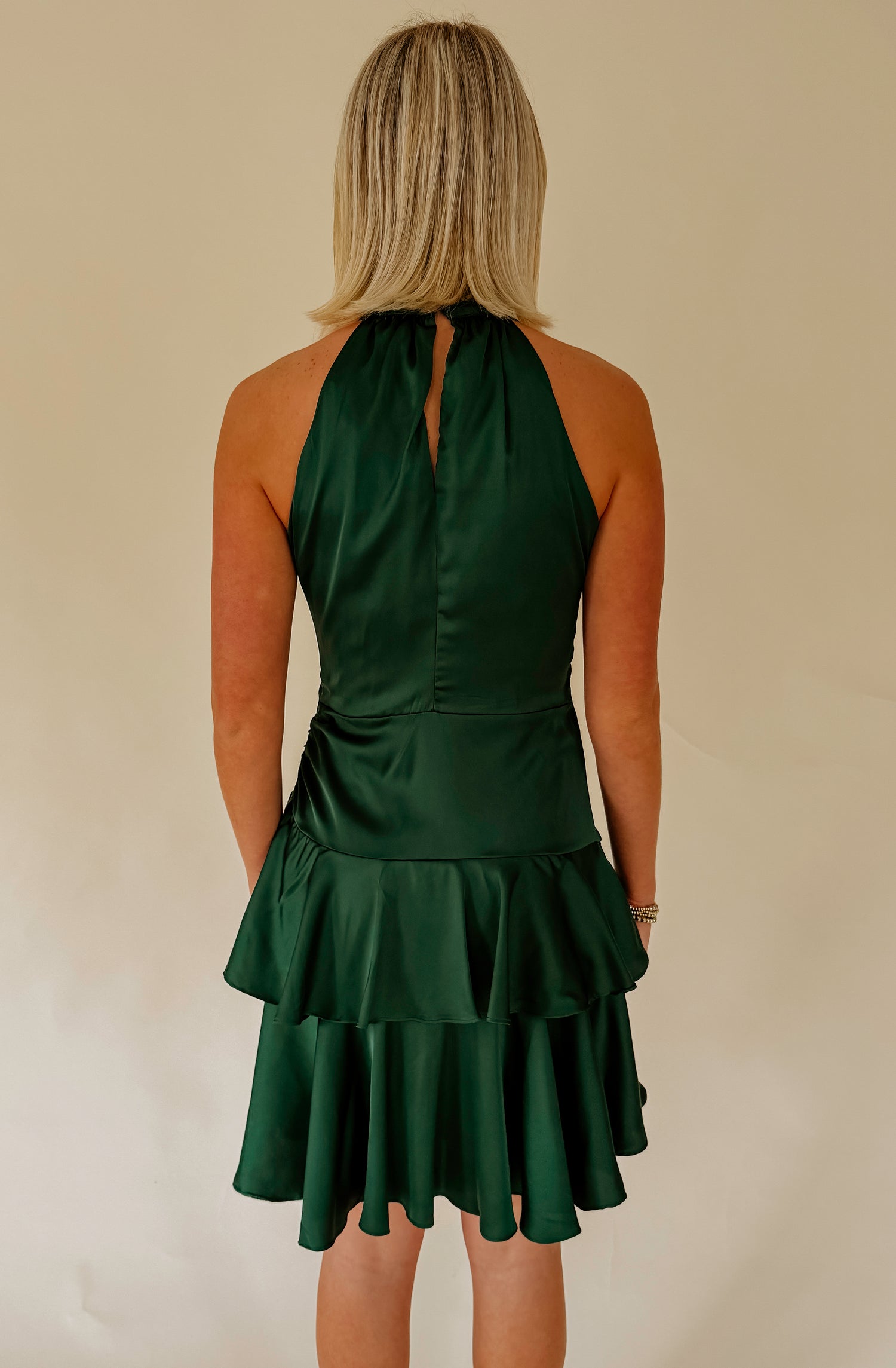 EMERALD CITY HIGH NECK DRESS