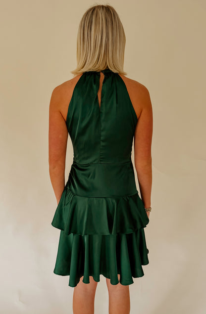 EMERALD CITY HIGH NECK DRESS
