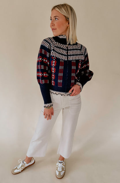 THE STEAMBOAT SWEATER CARDIGAN