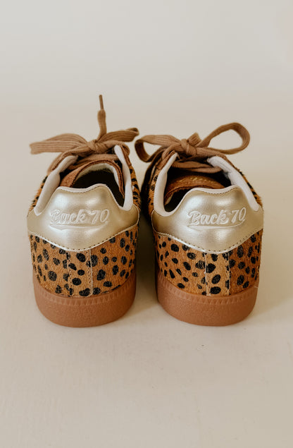 BACK 70 CLOUD SNEAKER IN LEOPARD GOLD