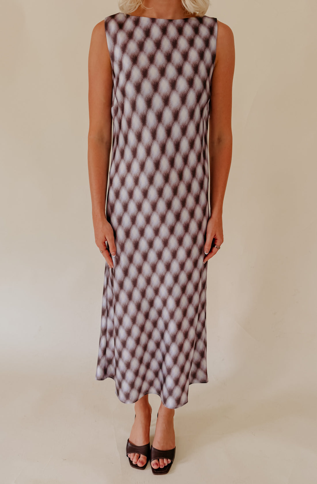 LUCY PARIS MEILINE MIDI DRESS