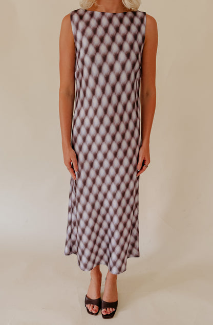 LUCY PARIS MEILINE MIDI DRESS