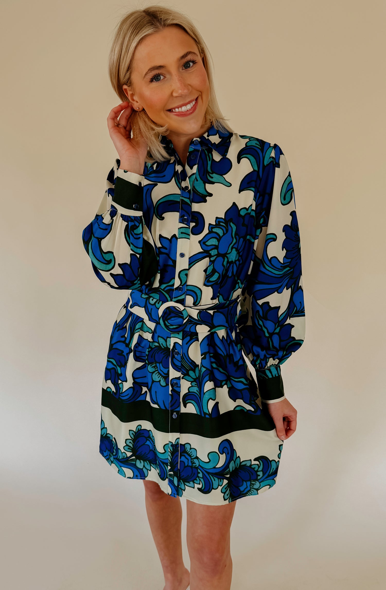 LAVENDER BROWN BAILEY DRESS