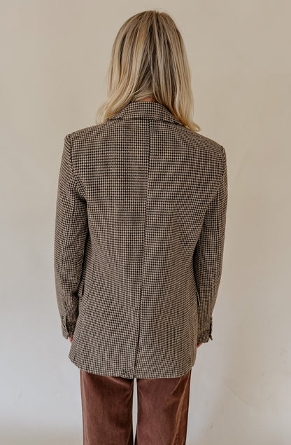 Z SUPPLY EVAN CHECK BLAZER