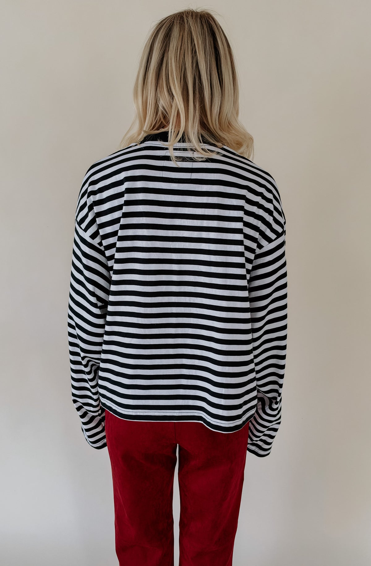 HOGS STRIPED PATCH TEE