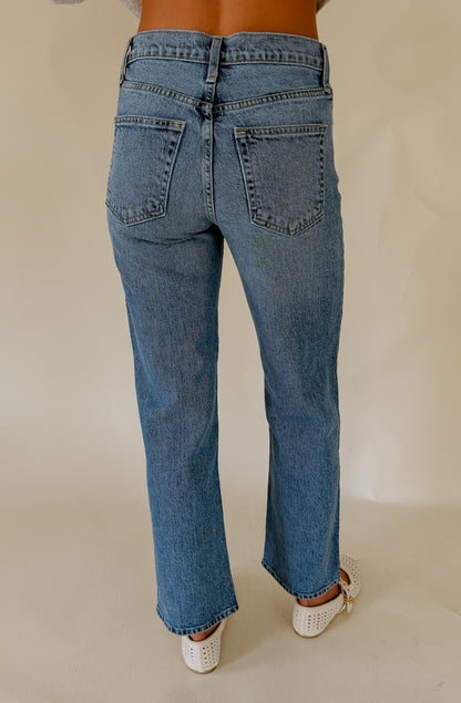 JUST BLACK CLASSIC STRAIGHT LEG DENIM