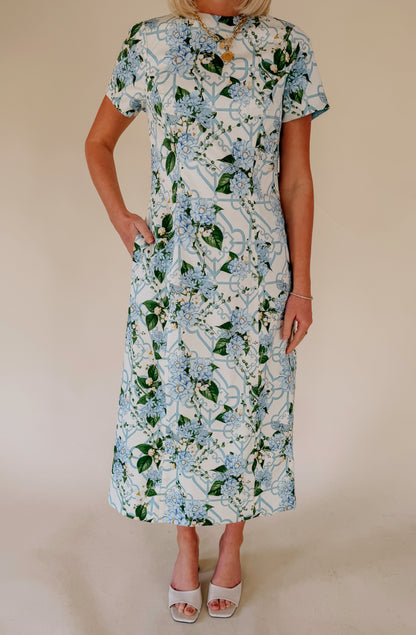 MESTIZA HAMPTON CONVERTIBLE MIDI DRESS