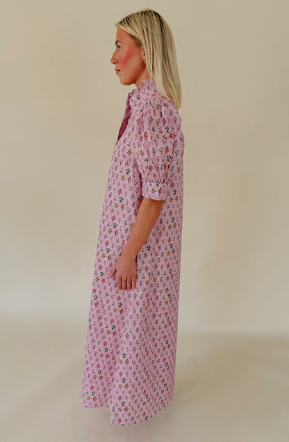 BEAT THE HEAT SHIFT MIDI DRESS