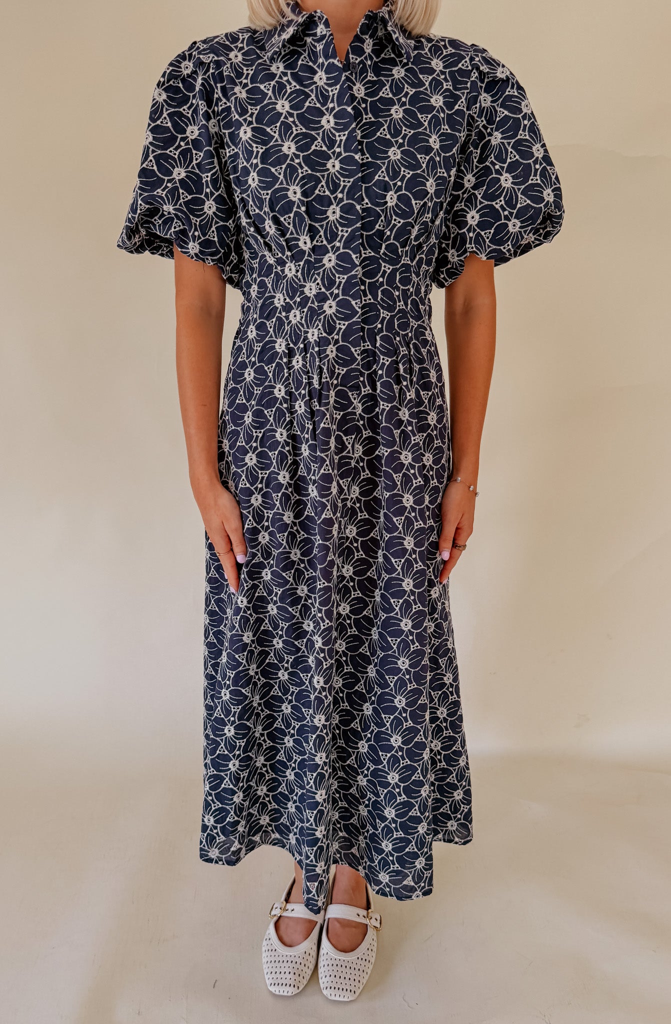 FALL HARVEST EMBROIDERED DRESS