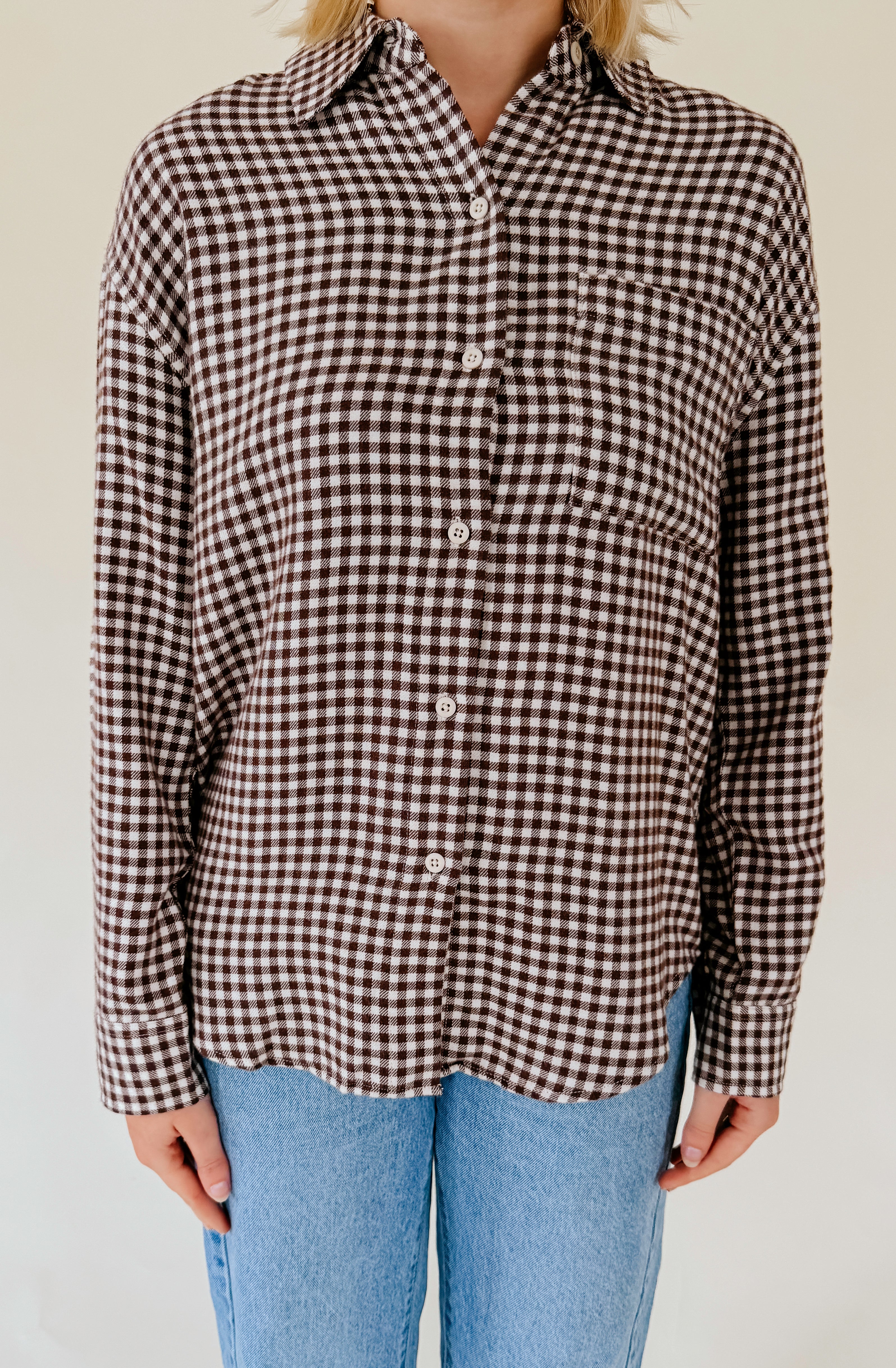 Z SUPPLY RIVER PLAID BUTTON UP