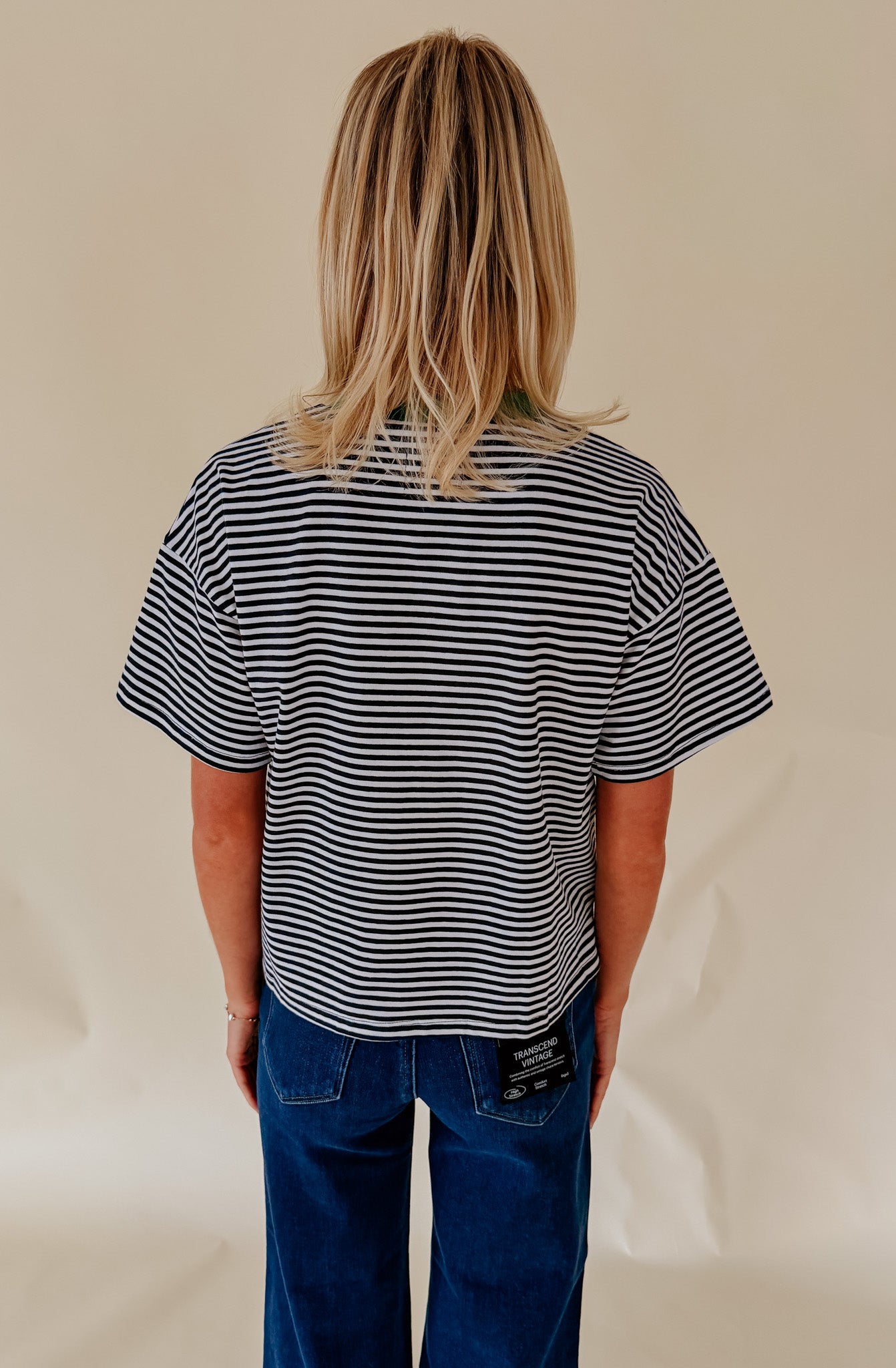 THE CELESTE STRIPED TEE